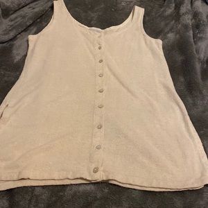 Long thick spaghetti strapped shirt